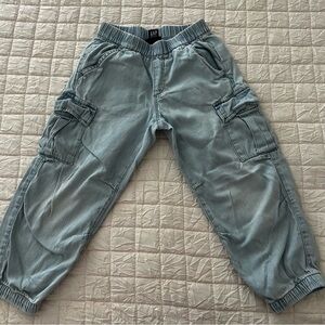 GAP Denim Light Blue Parachute Pants